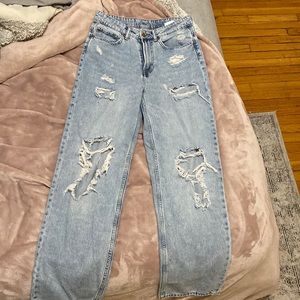 H&M Loose straight High Waist